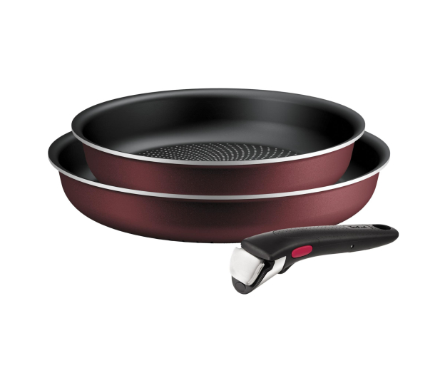 Tefal ZESTAW INGENIO 3 ELEMENTY (PATELNIA 24CM/28CM+RĄCZKA) SIMPLY - 1363602 - zdjęcie